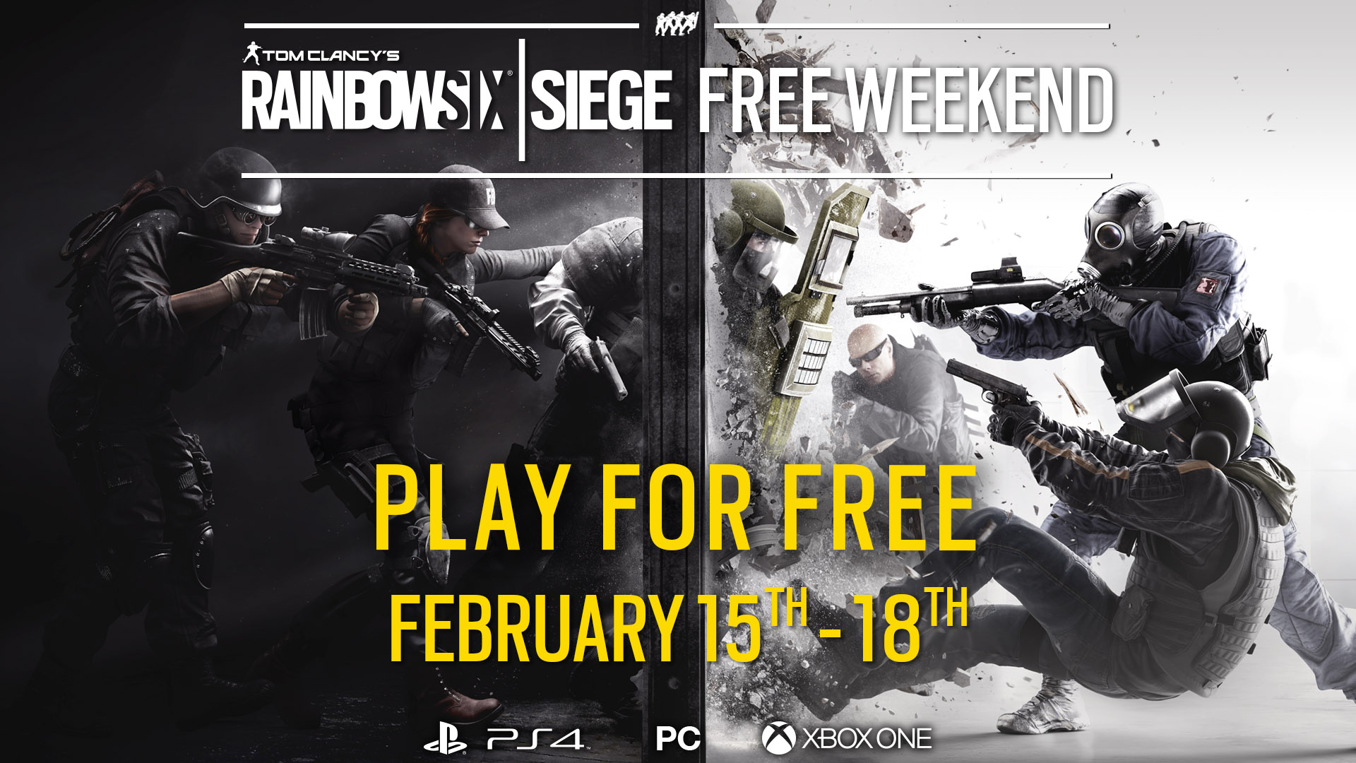 Another free weekend with Rainbow Six: Siege