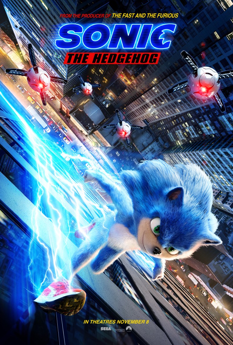 Sonic the Hedgehog dashes into a new trailer
