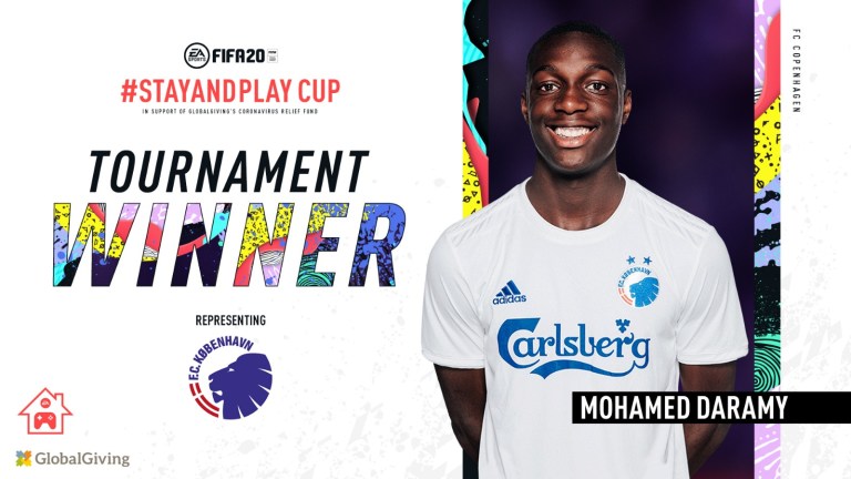 FC København spiller vant FIFA #StayAndPlay Cup