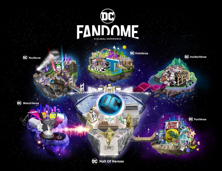 Nyheter fra WB Games, DC Movies, DC Comics etc skal vises frem under DC Fandome i August