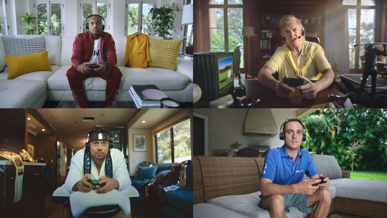 Usannsynlig gruppe av kjendis golfere, forener seg for å vise at golf er for alle i PGA Tour 2k21