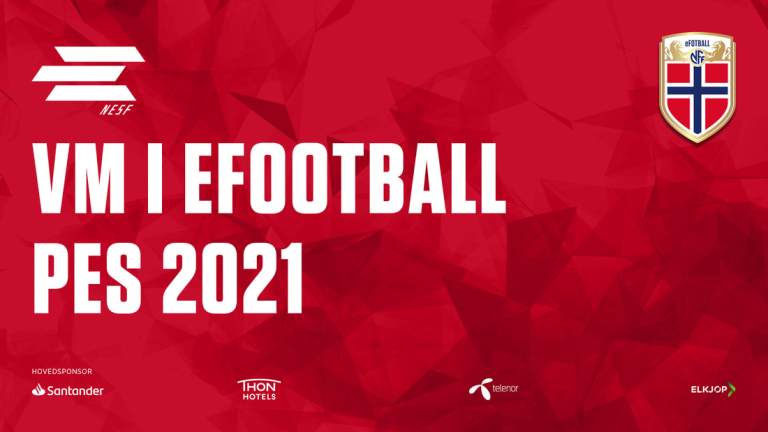 Norge deltar på VM i eFootball PES 2021