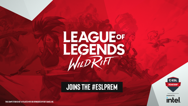 ESL Premiership annonserer sin aller første mobil tittel, League of Legends: Wild Rift