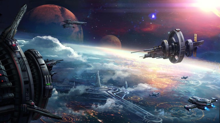 Terra Invicta fra Hooded Horse games og Pavonis Interactive