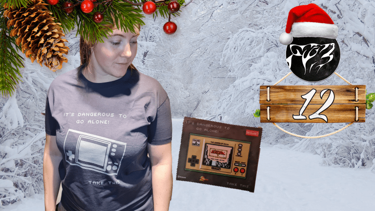 Julekalender 2021 – Nintendo Game & Watch Tskjorte + Pussefille