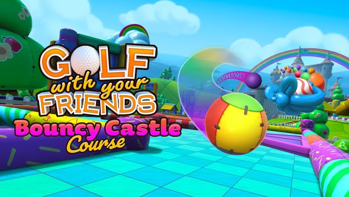 Bouncy Castle Course og mer nå tilgjengelig i Golf with Friends